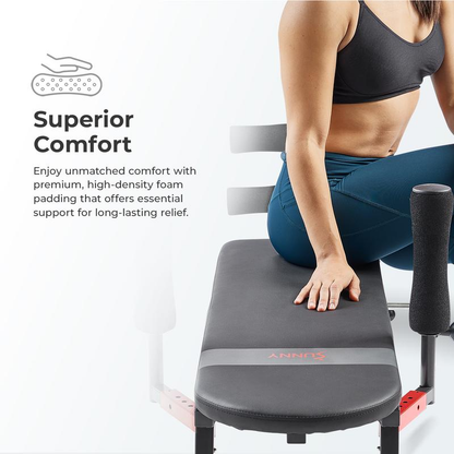24FITNESS — Heavy-Duty Back Stretcher & Inversion Table | 400 LB Capacity VIP