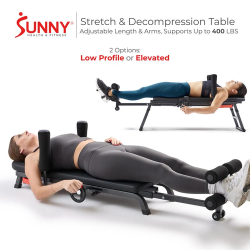 24FITNESS — Heavy-Duty Back Stretcher & Inversion Table | 400 LB Capacity VIP