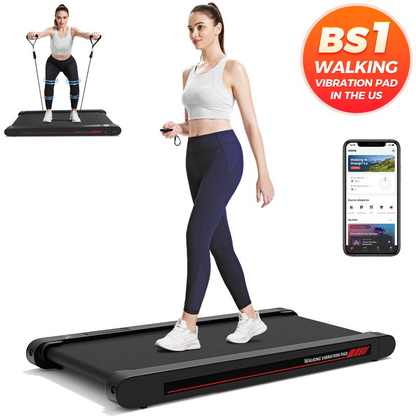 24FITNESS Smart Walking Pad — Portable Under Desk Treadmill | Remote & APP Control